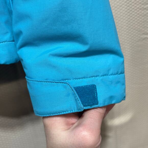 Columbia Thermal Coil Blue Nylon Hooded Jacket Size Medium | Excellent Condition - Picture 4 of 12